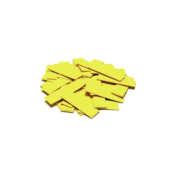 TCM FX Slowfall Confetti rectangular 55x18mm, yellow, 1kg