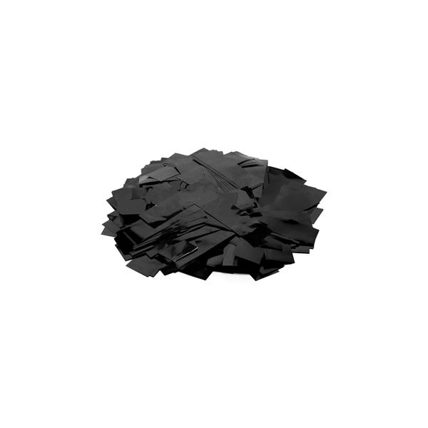 TCM FX Metallic Confetti rectangular 55x18mm, black, 1kg