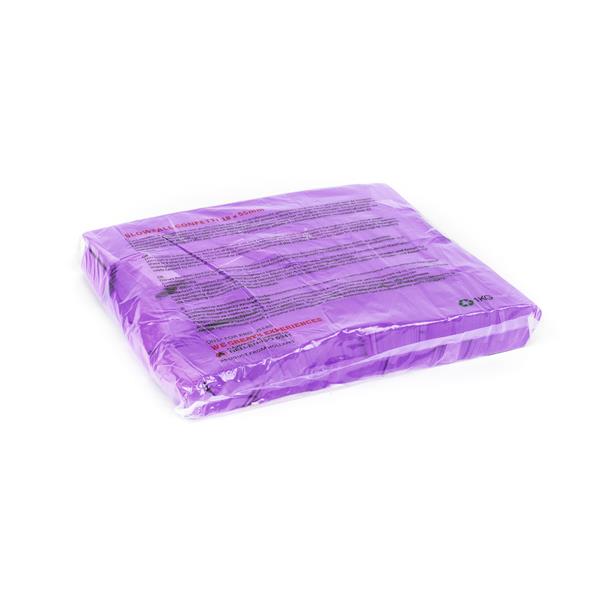 TCM FX Slowfall Confetti rectangular 55x18mm, neon-purple, uv ac