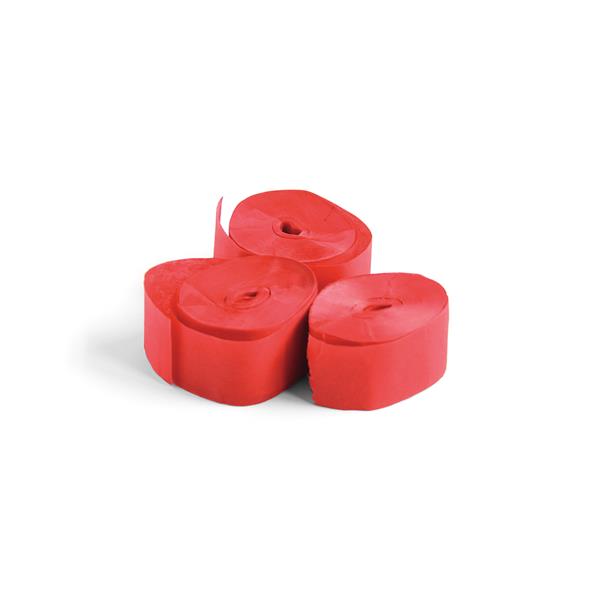 TCM FX Slowfall Streamers 10mx1.5cm, red, 32x