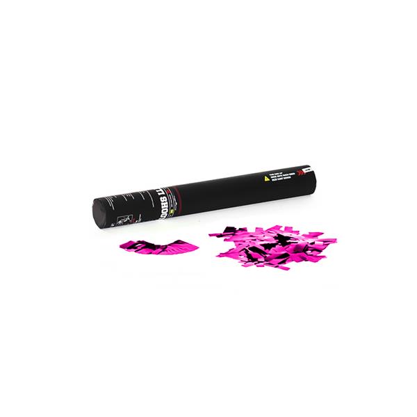 TCM FX Handheld Confetti Cannon 50cm, pink metallic