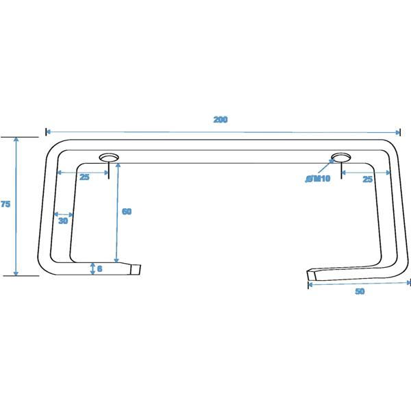 EUROLITE TCH-50/20 C-Clamp silver