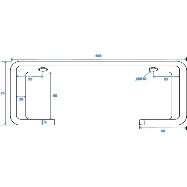 EUROLITE TCH-50/65 C-Clamp silver