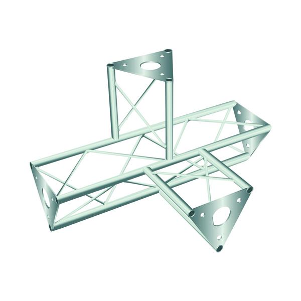 DECOTRUSS SAT-43 4-way piece /\ silver