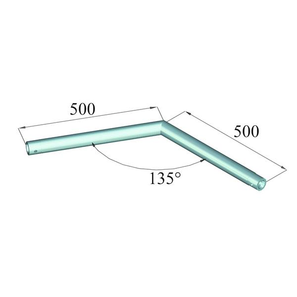 ALUTRUSS SINGLELOCK SPAC-23 QUICK-LOCK Corner 135?