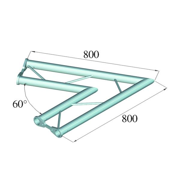 ALUTRUSS BISYSTEM PH-20 2-way 60? horizontal