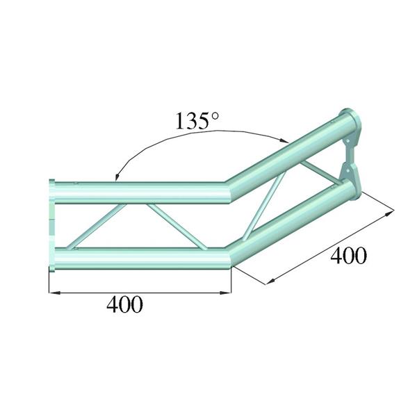 ALUTRUSS BISYSTEM PV-23 2-way 135? vertical