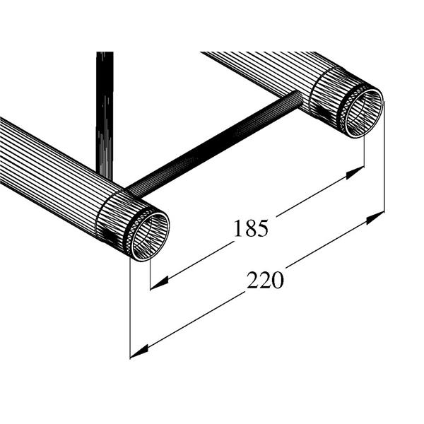 ALUTRUSS DECOLOCK DQ2-1500 2-way Cross Beam