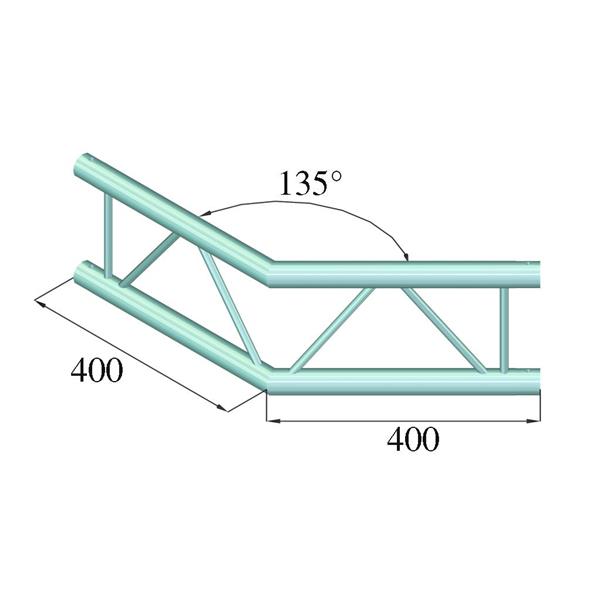 ALUTRUSS DECOLOCK DQ2-PAC23V 2-way Corner 135?