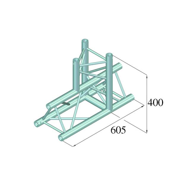 ALUTRUSS DECOLOCK DQ3-PAT37 3-Way T-Piece 90?