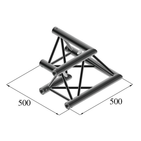 ALUTRUSS TRILOCK S-PAC 21 2-Way Corner 90? black