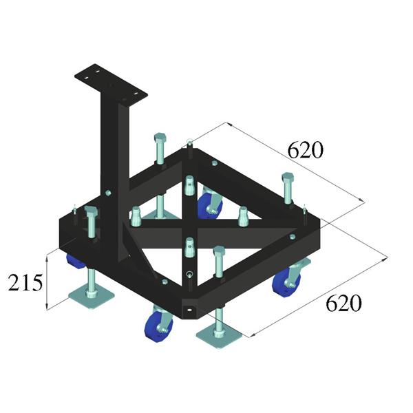 ALUTRUSS Tower base