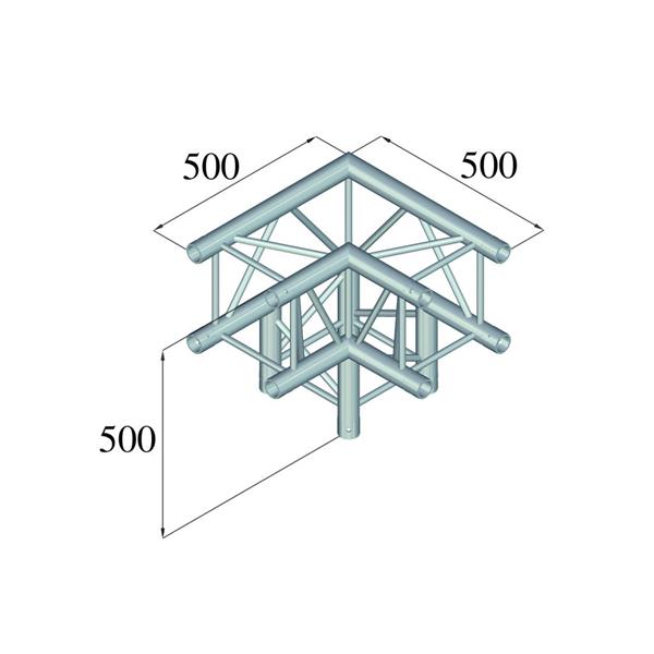 ALUTRUSS QUADLOCK 6082L-30 3-Way Corner 90?