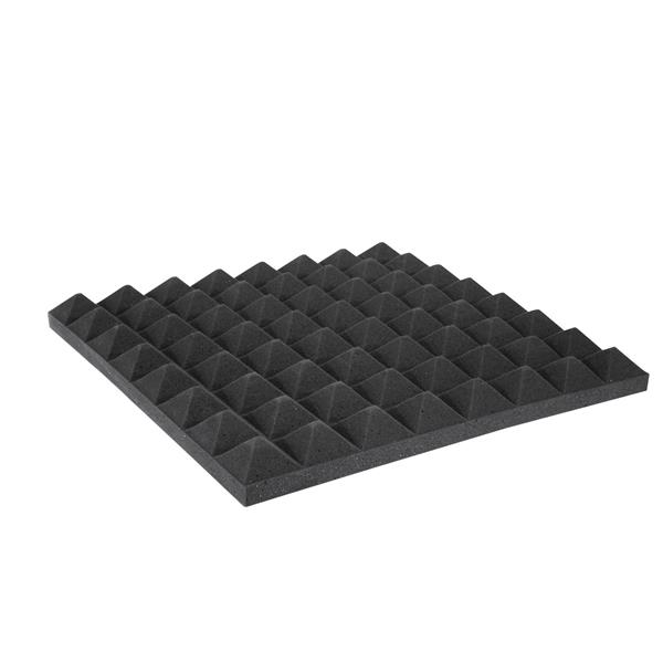 OMNITRONIC Accoustic Foam, Pyramid 50mm, 50x50cm