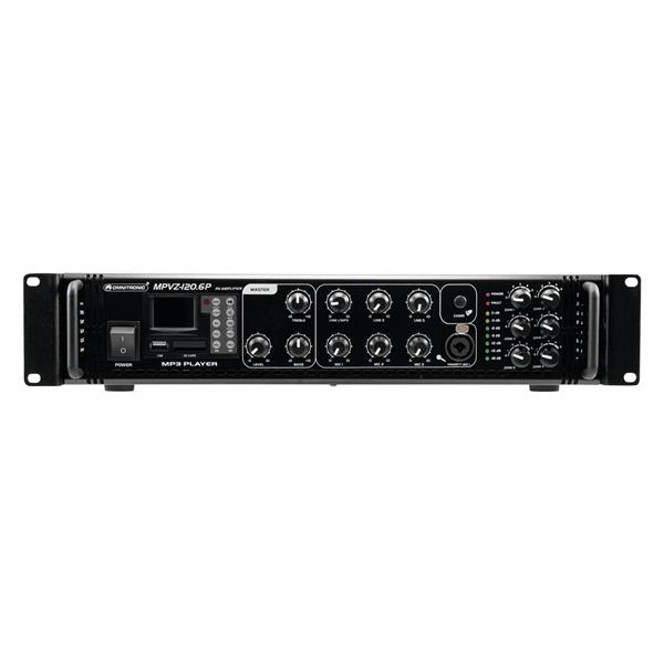 OMNITRONIC MPVZ-120.6P PA Mixing Amp