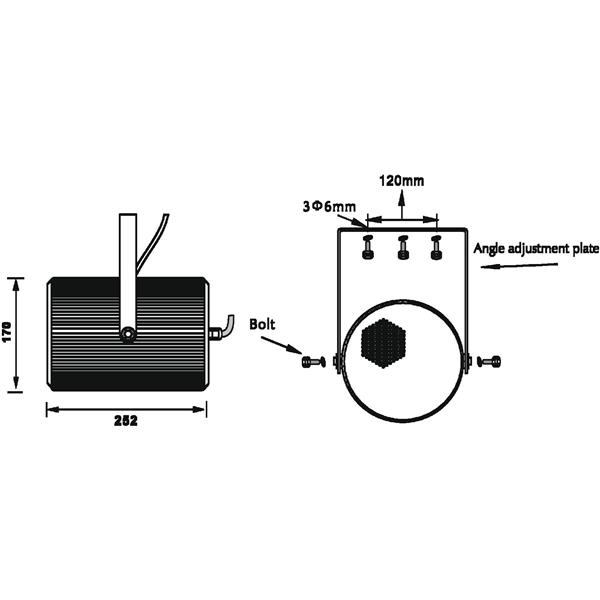 OMNITRONIC PS-20 Projector Speaker