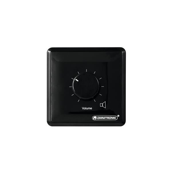 OMNITRONIC PA Volume Controller, 30 W mono bk