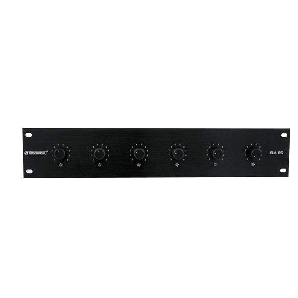 OMNITRONIC PA 6-Zone Stereo Vol-Cont45W bk