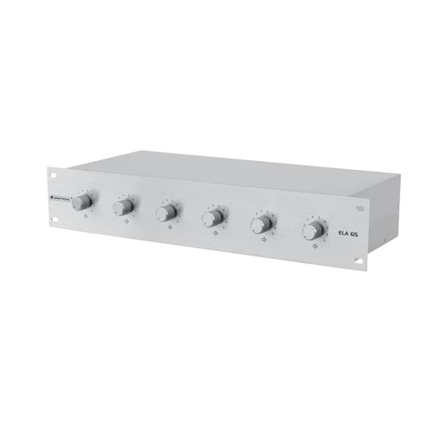 OMNITRONIC PA 6-zone stereo vol cont20W sil