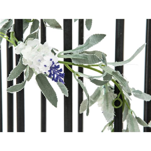 EUROPALMS Flowering Garland, white, 180 cm
