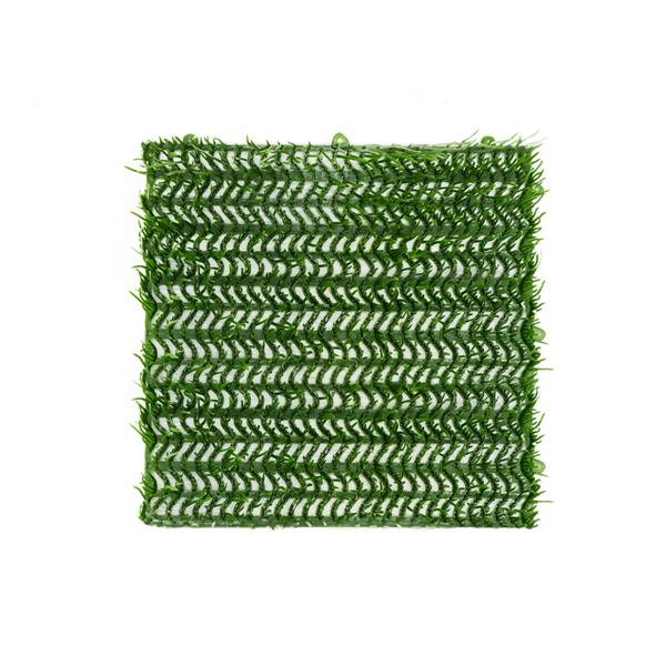 EUROPALMS Artificial grass tile, shade, 25x25cm