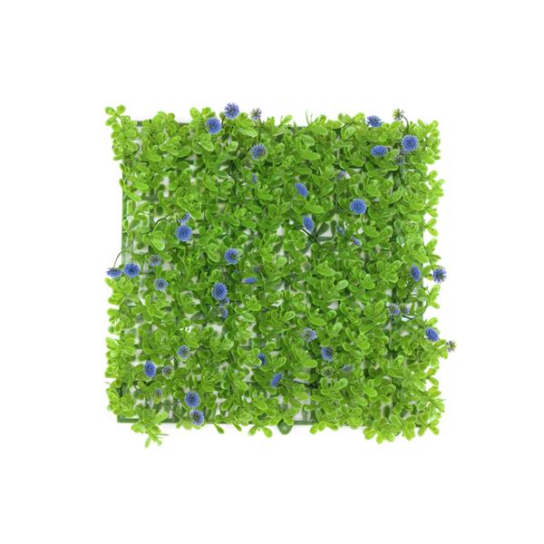 Umetna trava umetna zeleno-vijolična 25x25cm EUROPALMS