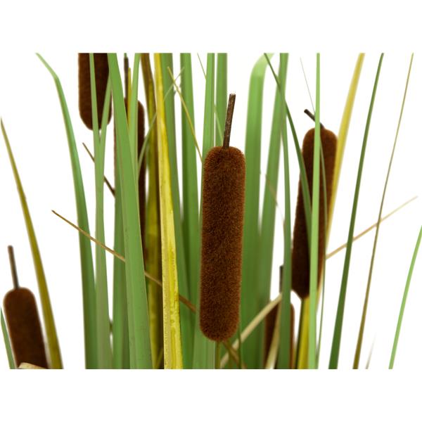 EUROPALMS Bulrush, artificial plant 90cm