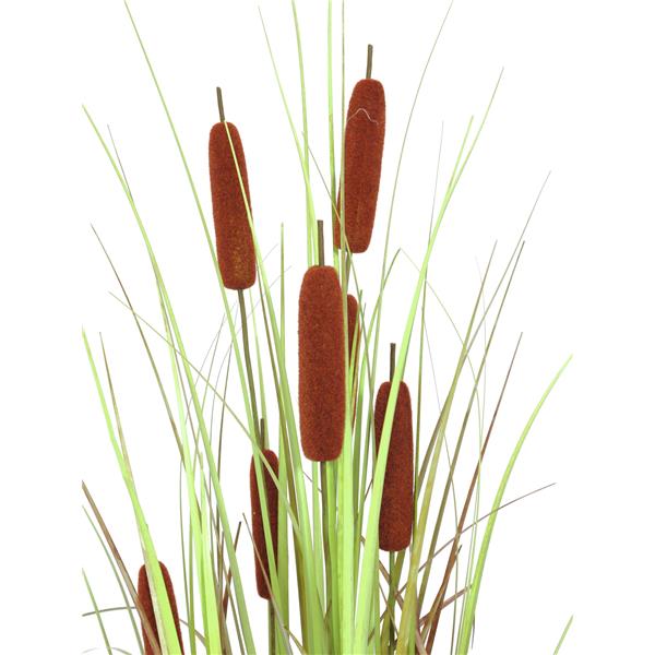 EUROPALMS Bulrush, artificial plant, 120cm