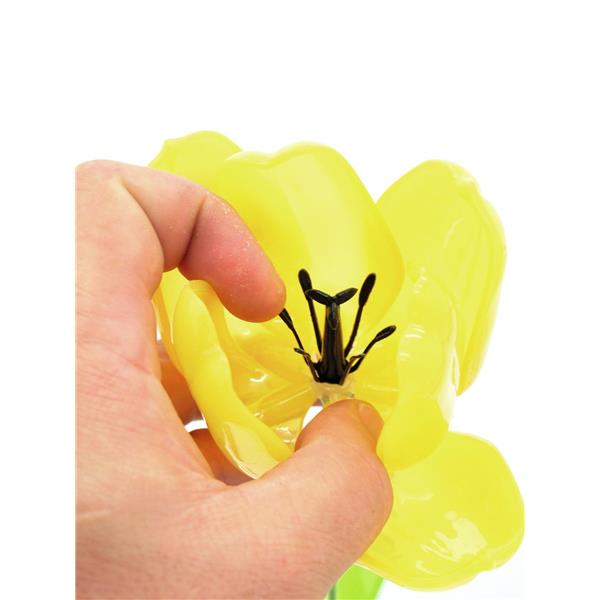 EUROPALMS Crystal tulip, yellow 61cm 12x