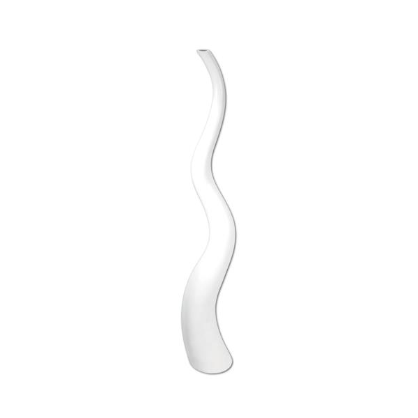 EUROPALMS Design vase WAVE-150, white