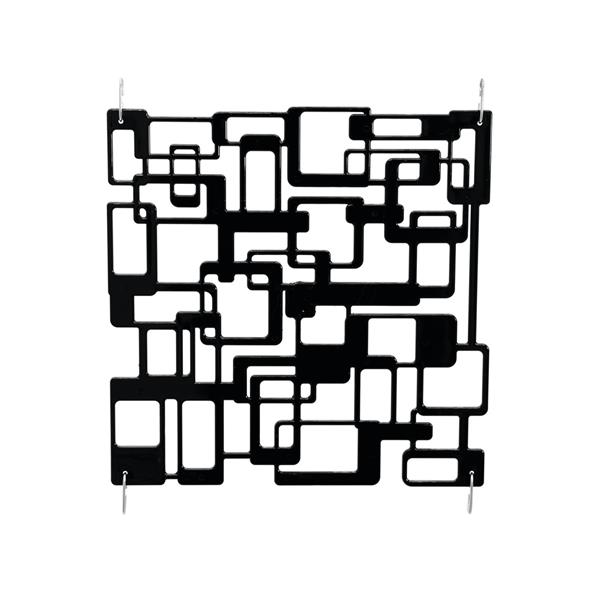 Soba Divider Labirint črnaa 4x EUROPALMS