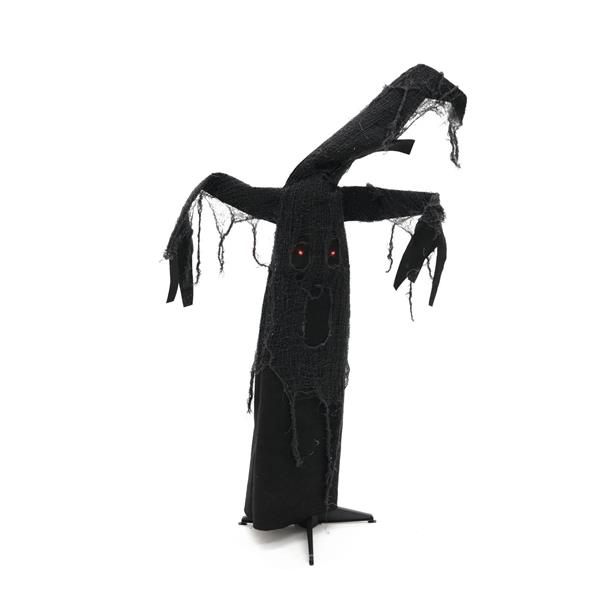 črna drevo Halloween animirano 110cm EUROPALMS
