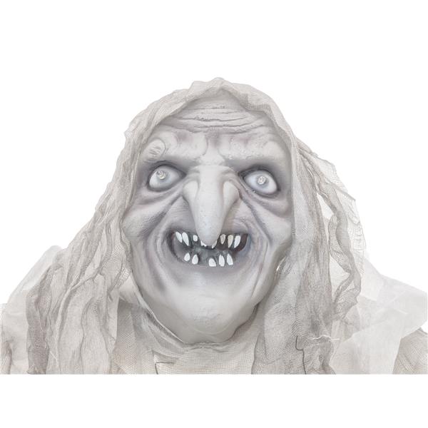 EUROPALMS Halloween Witch, white, 170x50x20cm