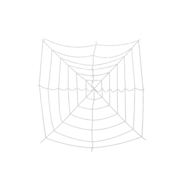EUROPALMS Halloween Spiderweb, 180x180cm