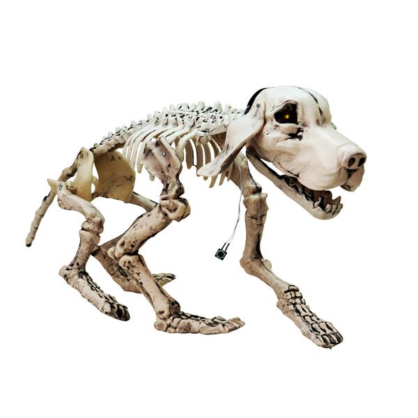 EUROPALMS Halloween Skeleton Dog, 71x40x25cm