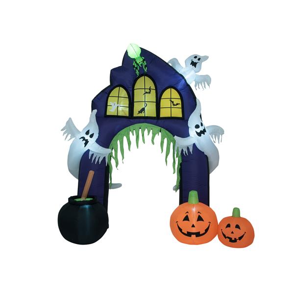 EUROPALMS Inflatable Figure Haunted House Portal, 270cm