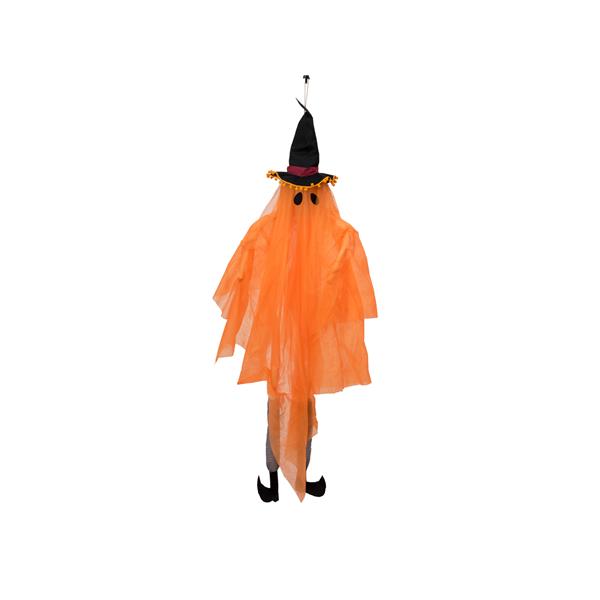 EUROPALMS Halloween Figure Ghost with Witch Hat, 150cm