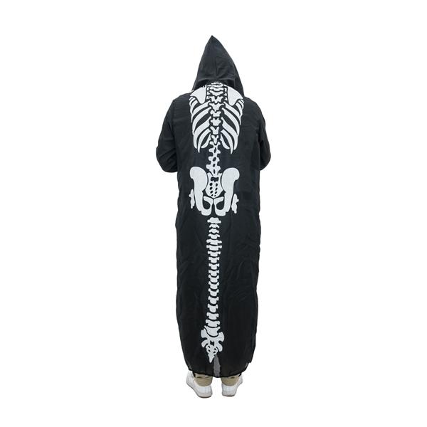 EUROPALMS Halloween Costume Skeleton Cape