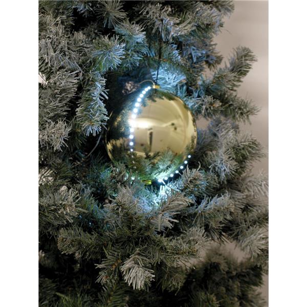 Krogla LED 15cm zlata Europalms