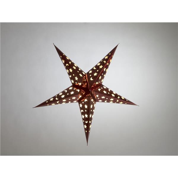 EUROPALMS Star Lantern, Paper, red, 40 cm