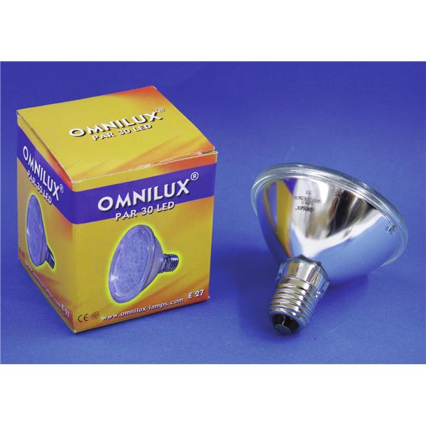 LED Žarnica OMNILUX PAR-30 240V E-27 18 5mm rumena