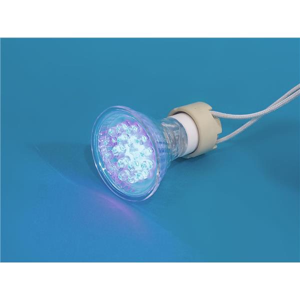 LED Žarnica OMNILUX GU-10 230V 19 modra