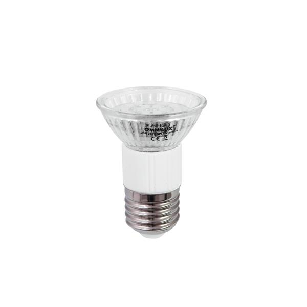 OMNILUX JDR 230V E-27 18 LED UV active