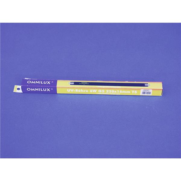 OMNILUX UV Tube 6W G5 212x16mm T5