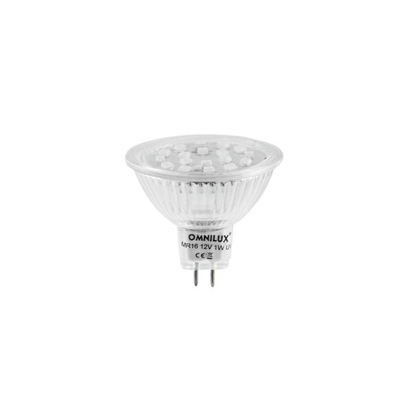 LED Žarnica OMNILUX MR-16 12V GX-5.3 19 UV active