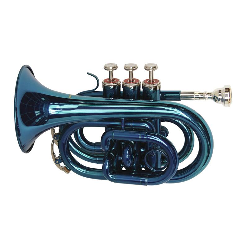 Žepna trobenta Dimavery TP-300 Bb modra